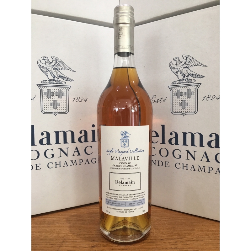 Malaville Single Vineyard Grande Champagne Cognac Delamain exclusivité édition limitée