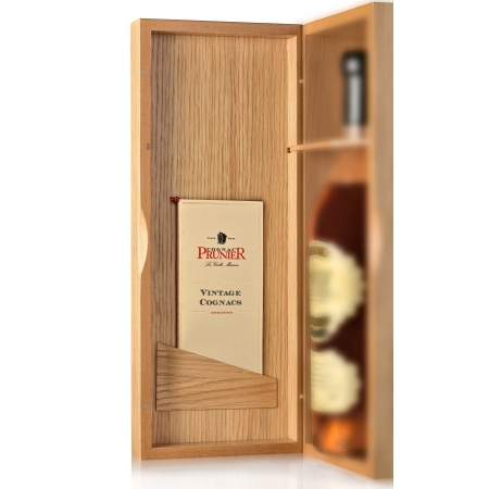 Cognac Prunier Millésime en coffret bois