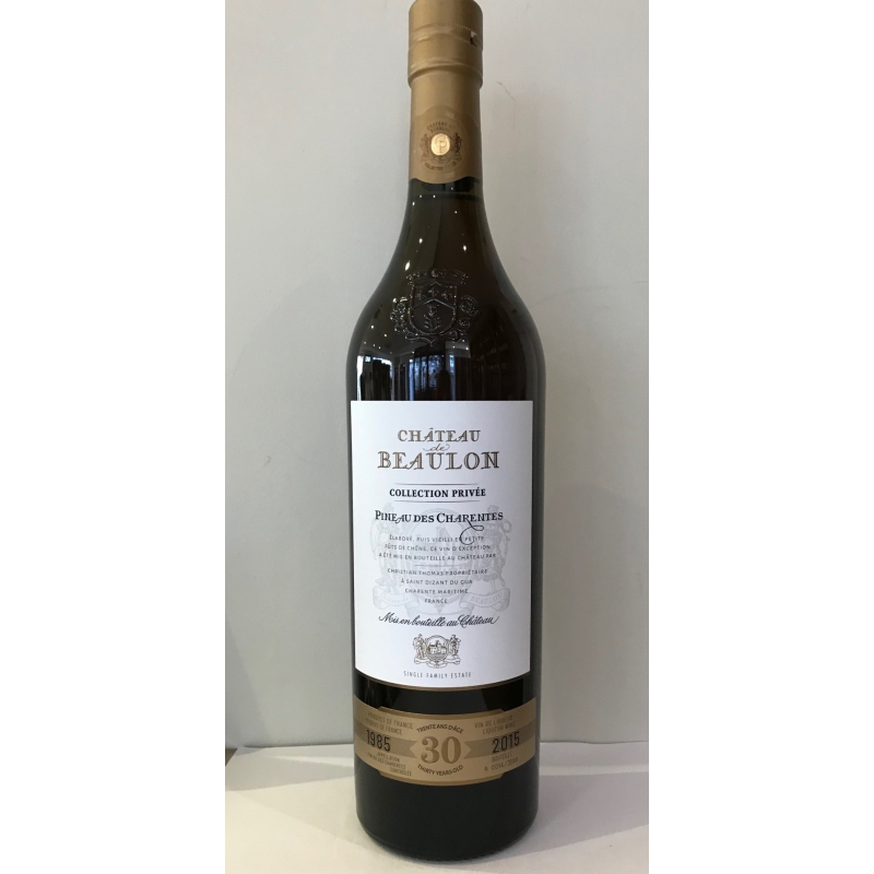 White 30 Years Old private collection Pineau des Charentes Chateau de Beaulon