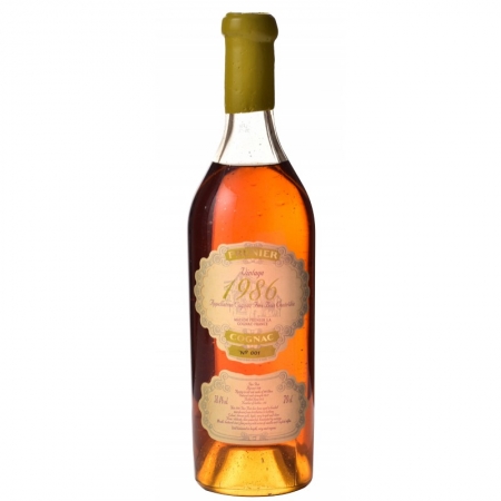 Millésime 1986 Fins Bois édition limitée Cognac Prunier