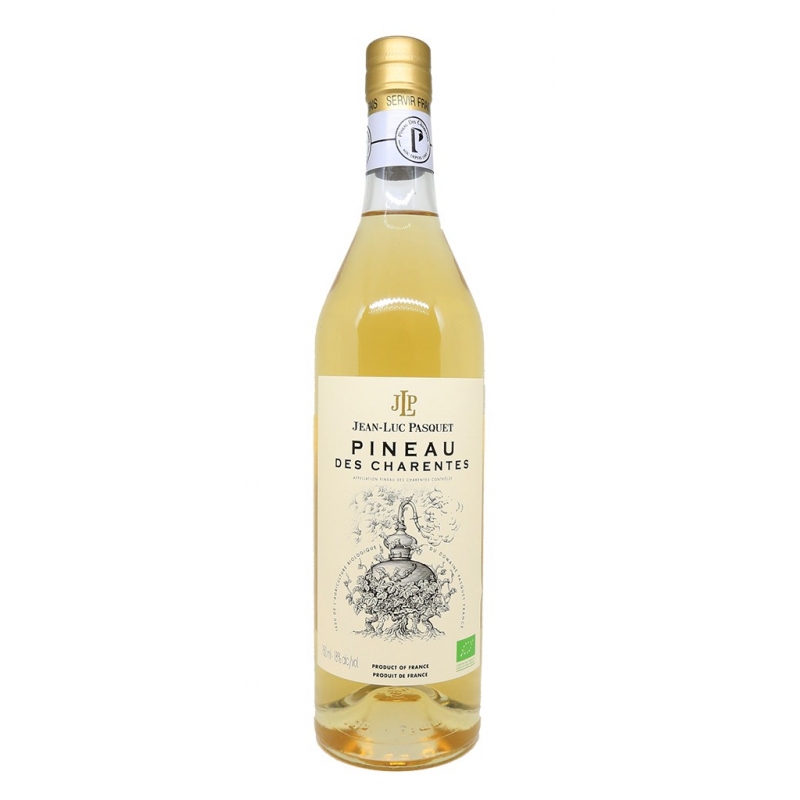 Pineau des Charentes blanc bio Cognac Pasquet