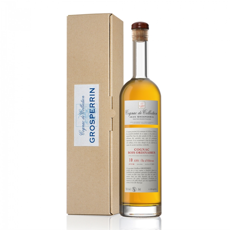 10 years old Bois Ordinaires Ile d'Oléron Grosperrin Cognac