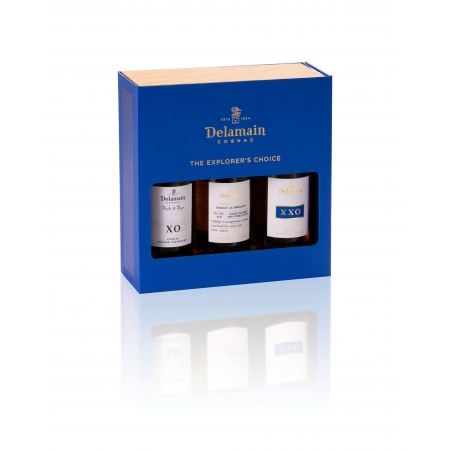 Coffret The Explorer's Choice Grande Champagne Cognac Delamain
