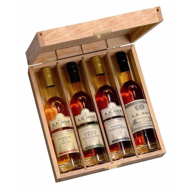 Coffret dégustation N°1 Cognac A.E Dor