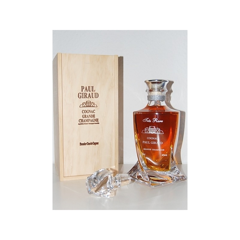 Très Rare en carafe cristal Cognac Paul Giraud