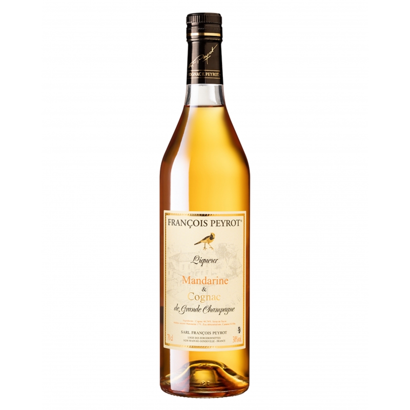 Liqueur Mandarine au Cognac François Peyrot