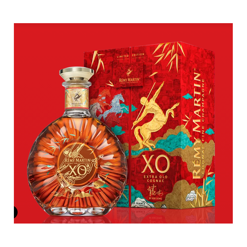 Remy Martin XO Cognac Chinese Lunar New Year 2026 - Horse Edition by Xue Song